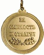 Медаль за успехи в учебе